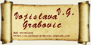 Vojislava Grabović vizit kartica